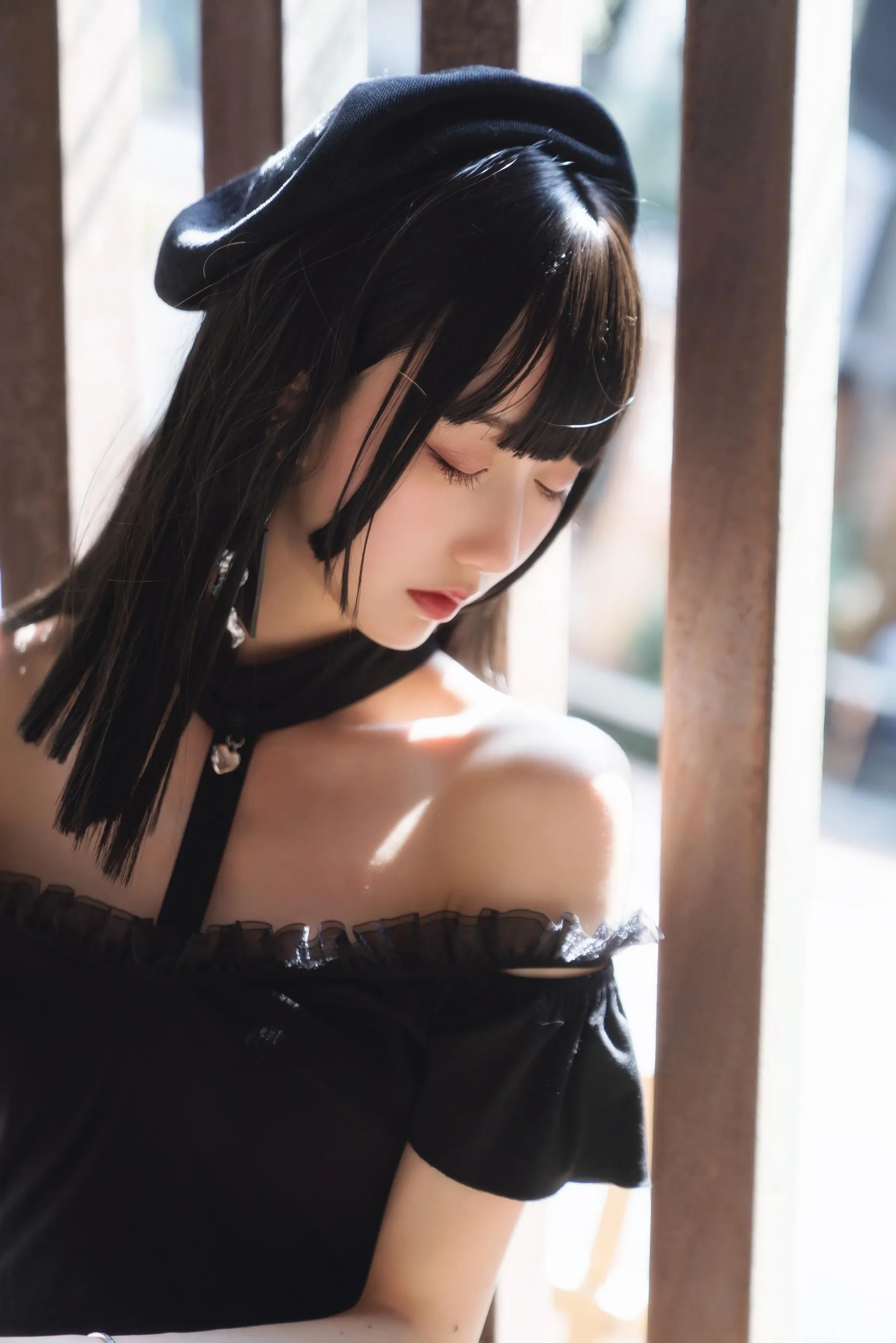 木绵绵OwO – NO.76 黑色魅惑 [23P]插图7